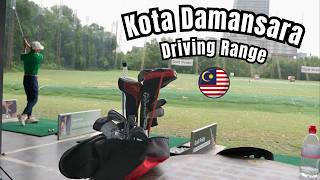 MY FIRST Golf at Kota Damansara Driving Range Malaysia