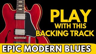 Epic Modern Blues Rock Jam - Feel the Vibe - Backing Track in G major