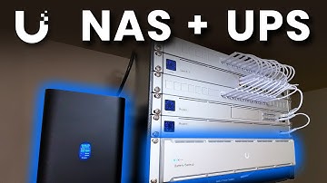 All UniFi rack build with UNAS-2 and UPS-2U