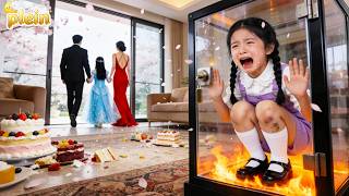 Pauvre fille dans feu…pourtant son père fête anniversaire fille adoptive!“Je meurs,tu regretteras?”