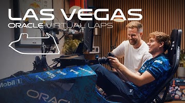 How to Drive An F1 Car on The Las Vegas Strip! | Oracle Virtual Laps