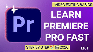 Premiere Pro Beginners Guide 2026: How to Import Media and Set Up Your First Project Ep. 1