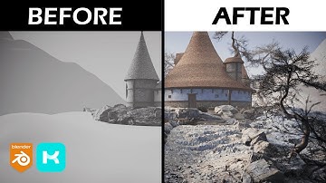 Create massive terrains in Blender with this free addon: Mesh Wrap tutorial