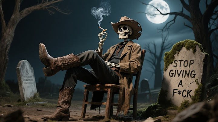 STOP GIVING A DAMN | Dark Americana Playlist for the Unbothered & Burned Out