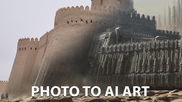 Batch Create AI Concept Art from Photos Using ComfyUI + Flux  (Full Workflow)