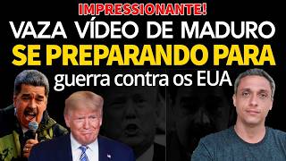 IMPRESSIONANTE! Maduro se prepara para GUERRA contra os EUA e vídeos vazam