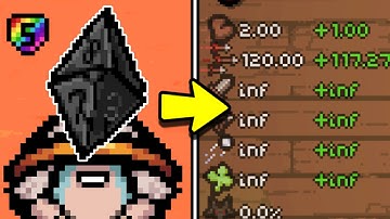 This NEW Isaac Item Gave Me INFINITE Stats