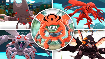 Kuwagamon & Digivolutions – Unique Skills Showcase  | Digimon Story Time Stranger