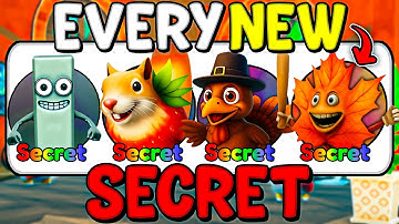 Unlocking EVERY *NEW SECRET* In Brainrot Evolution Roblox!