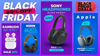 Best Black Friday Headphones Deals 2025 🔊 | Crazy Discounts You Won’t Believe! #blackfriday #2025