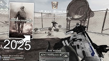 BO2 peacekeeper in MW2 (2009) +nuke