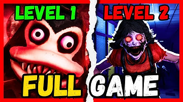 Dark Deception: Hunted Chapter 1+2 FULL GAME Walkthrough & Endings - ROBLOX