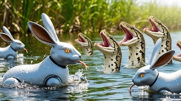 Florida Released Robotic Rabbits to Kill Pythons — The 30 Day Results Shocked Everyone