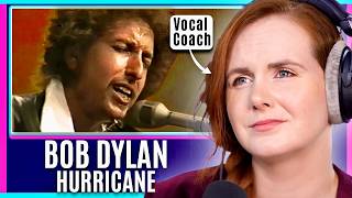 Bob Dylan's Hurricane - A Song That Changed History | Vocal Coach Analysis & Reaction
