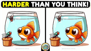 🐢🧩 Spot 3 Differences | Test Your Sharp Eyes 🧩🐢 | Quizonaut Turtle