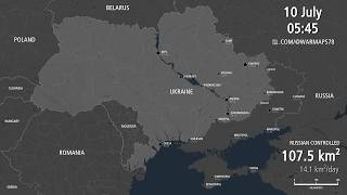 Russian Invasion of Ukraine - Full Frontline - Every Day [JUL 2 - NOV 21 2025]