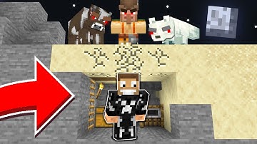 Beating Minecraft, but EVERY mob is hostile