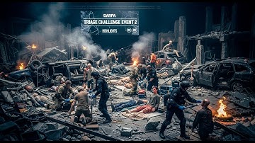 Hoogtepunten van DARPA Triage Challenge-evenement 2.