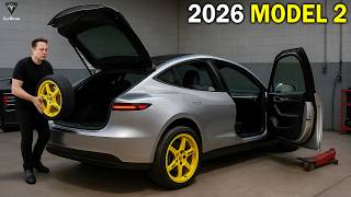 2026 Tesla Model 2 $15,990 First Look, Specs & Battery! Elon Musk Confirmed!