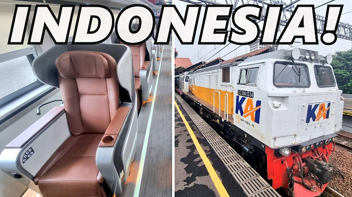 Indonesia's NEW ULTRA LUXURY Train from Jakarta to Yogyakarta