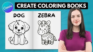 Create a Coloring Book to Sell on Etsy or Amazon KDP Using Canva – Step by Step Tutorial