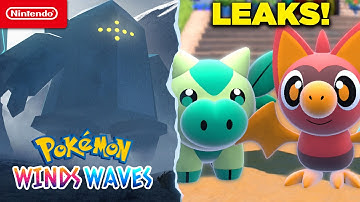 TONS of HUGE NEW LEAKS for POKEMON GEN 10 JUST RELEASED...