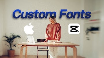How to Import Custom Fonts in Capcut (MAC)