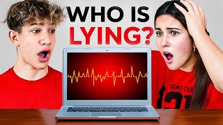We Took A LIE DETECTOR TEST !! 