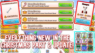 Everything You Need To Know In Christmas Part 2 Update! (Saber Simulator)
