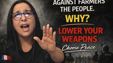 [Europe at a Crossroads] LOWER YOUR WEAPONS — FARMERS ARE NOT THE ENEMY !! 🙏