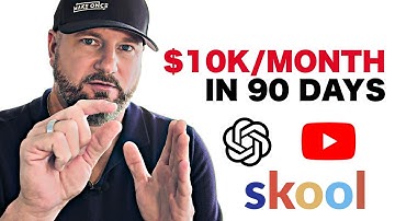 Hoe ik een bedrijf van $ 10.000 per maand zou opbouwen met alleen YouTube, AI en Skool