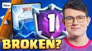 I AM #1 IN THE WORLD w/ NEW BROKEN DECK! 🌎🏆 - Clash Royale