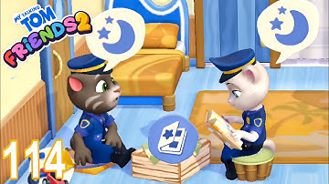 New Police Outfit - My Talking Tom Friends 2 Gameplay Part 51 (Android/iOS)