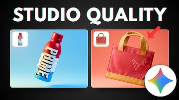 How to Create Minimalist PROFESSIONAL Product Photos with Gemini AI