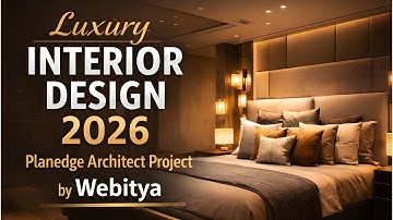Luxury Interior Design 2026 | Planedge Architect Project by Webitya