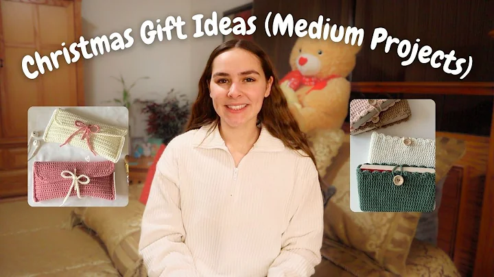 Crochet Holiday Gift Ideas Medium Projects | Vlogmas 2025 | Day 9