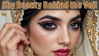 💖 Shy Beauty Behind the Veil 🎀