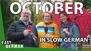 October in Slow German | Super Easy German 289