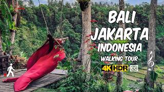 Bali-Jakarta Walking Tour Guide Indonesia 4K HDR captions