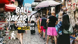 Bali-Jakarta Walking Tour Guide Indonesia 4K HDR captions