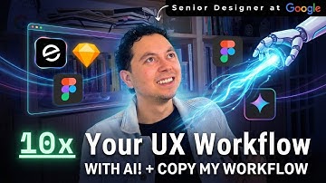 How I Use AI To Design Faster. COPY My Exact Workflow (from a Sr UX Designer at Google)