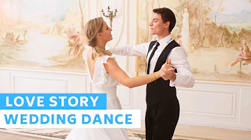 Indila - Love Story | Viennese Waltz | Wedding Dance ONLINE | First Dance Choreography