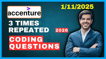 Herhaald! | Accenture-coderingsvragen | Accenture Technische Beoordelingstest 2026