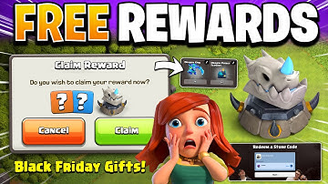 FREE Electro Skull & Black Friday Gifts for Everyone to Claim in Clash of Clans!