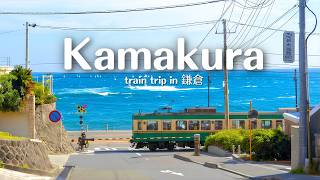 A Beautiful Kamakura Train Journey from Tokyo 🚃 | Japan Travel Vlog