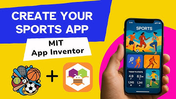 No Code Sports App using  MIT App Inventor Demo ! 🏀🎾