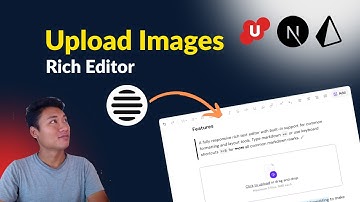Build Rich Text Editor + Image Upload (Tiptap + UploadThing + Prisma)