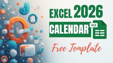 How to Build a 2026 Calendar in Excel (Dynamic Year Selector + SEQUENCE Formula)