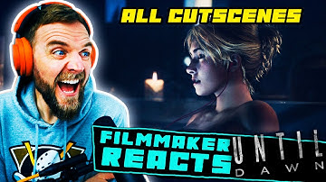 FILMMAKER REACTS: UNTIL DAWN | [ALL CUTSCENES - PART 2!!] | THIS JUST GOT SERIOUS!