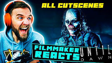 FILMMAKER REACTS: UNTIL DAWN | [ALL CUTSCENES - PART 2!!] | THIS JUST GOT SERIOUS!